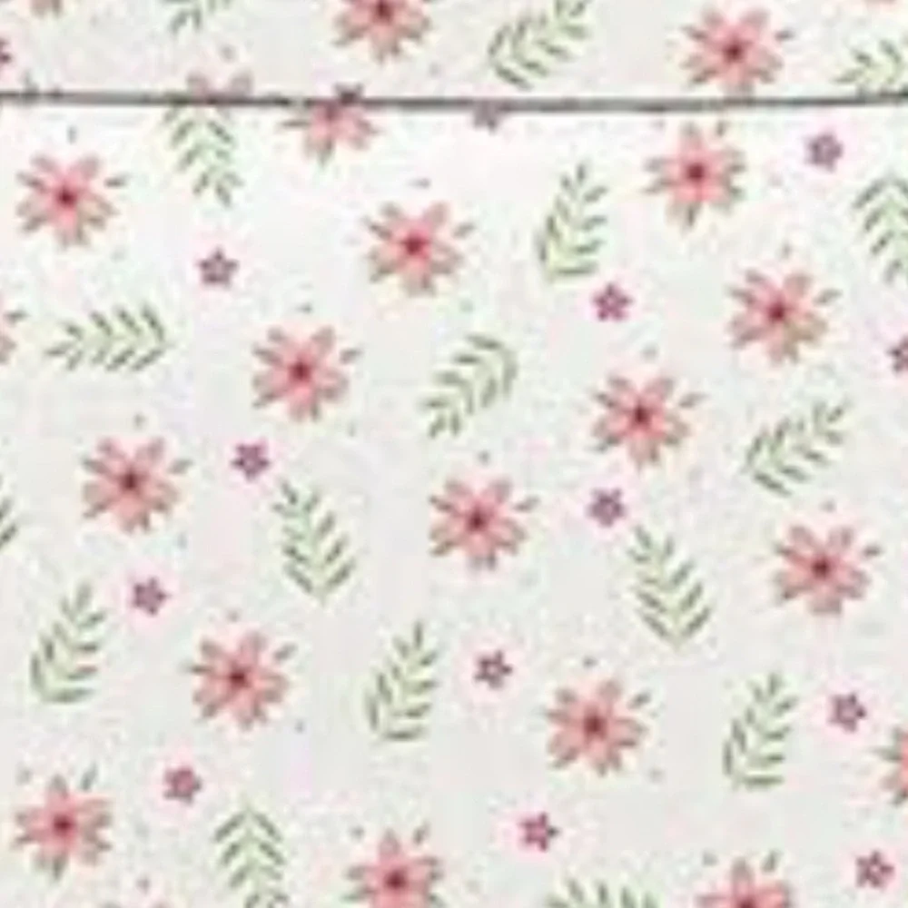 Floral Print Canvas Bag